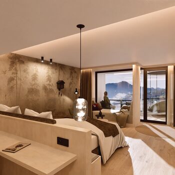 Superior Zimmer Waldnest im Hotel Kronelamm