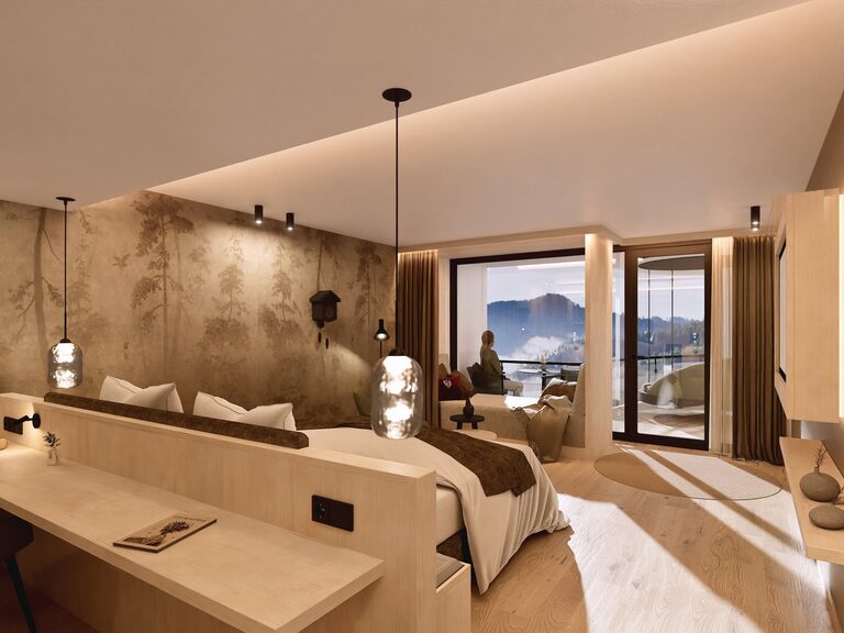 Superior Zimmer Waldnest im Hotel Kronelamm